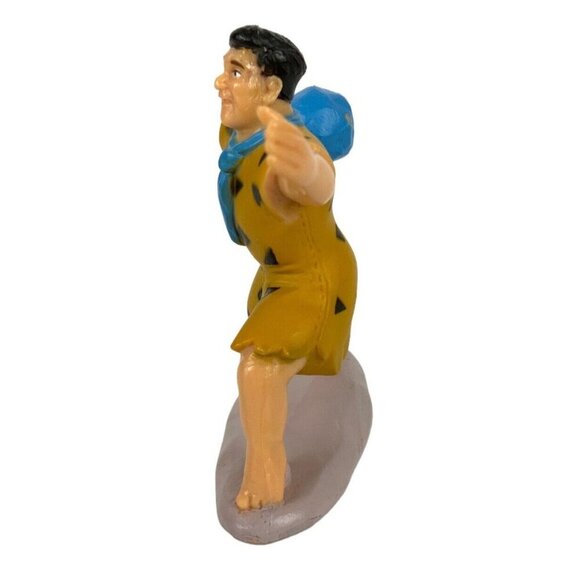 Flintstones Movie Fred Bowling Collectible PVC Toy Figure Hanna Barbera 1994 - Picture 4 of 7